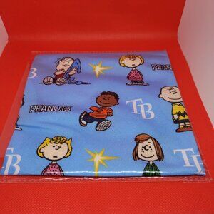 New Tampa Bay Rays Peanuts Head Kerchief Bandana Scarf